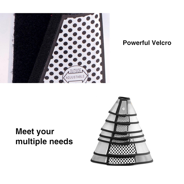 Cat Cone, Adjustable Lightweight Elizabethan Collar for Cats-product