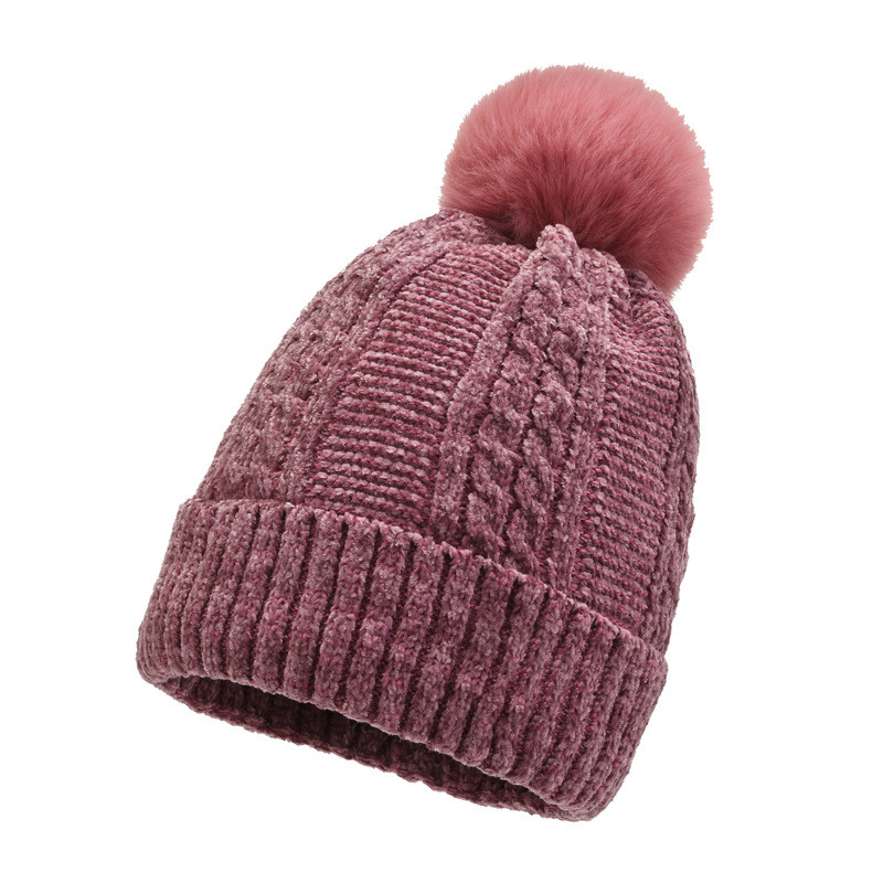 Women and Men Beanie Winter OversizedKnitted Pom Pom Beanie Hat-product