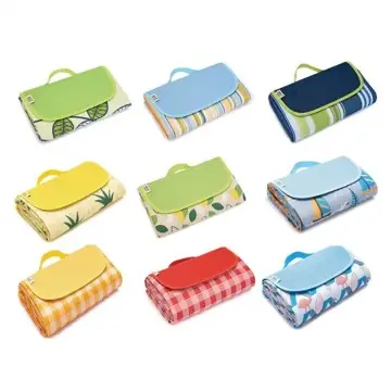 Beach Blanket Picnic Blankets Waterproof Quick Drying Outdoor Picnic Mat for Travel Camping Hiking Festival Park
