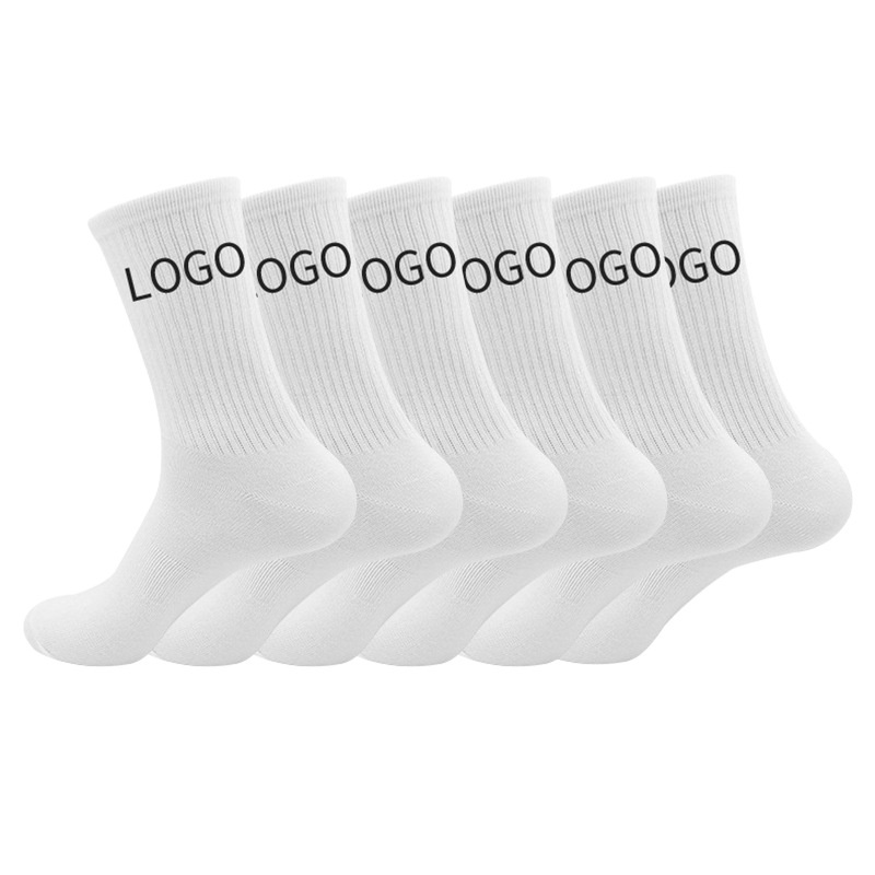 Custom Logo Anti Slip Socks Non Slip Sock Football Soccer Crew Long Sport Socks