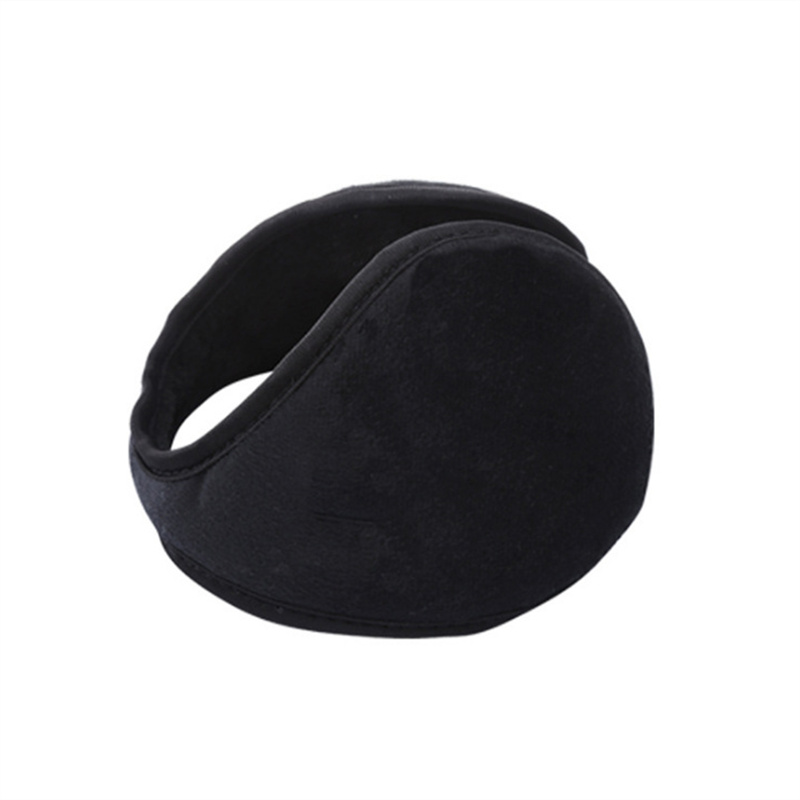 Winter Earmuffs Fold Fleece Ear Muffs Ear Warmer Back Neck Earmuff-product